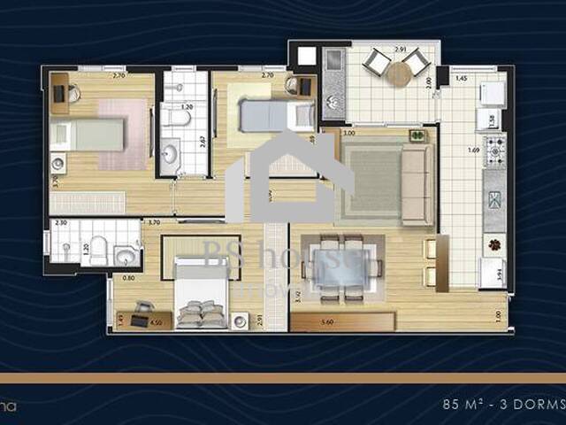#19839 - Apartamento para Venda em São Caetano do Sul - SP - 2