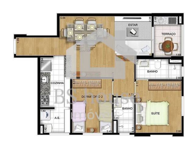 #11863 - Apartamento para Venda em Santo André - SP - 1